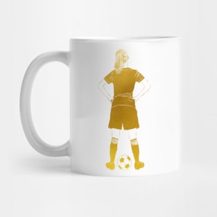 Soccer Player Girl Mug